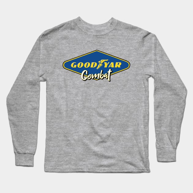 GoodYar Combat Blue Long Sleeve T-Shirt by Super Human